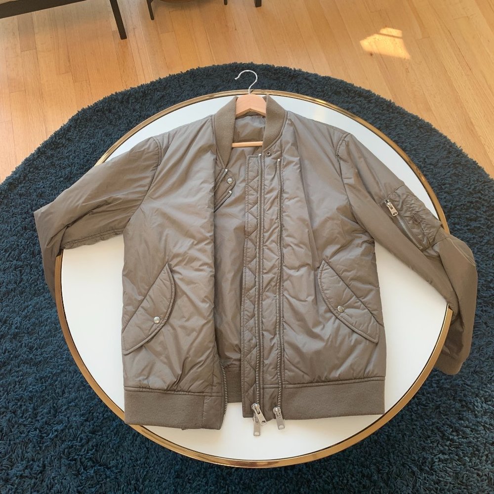 All Saints Lombard Bomber (Taupe Brown)